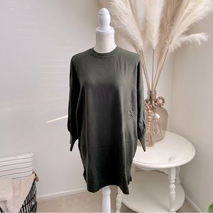 BB Dakota Army Green Sweater Dress
